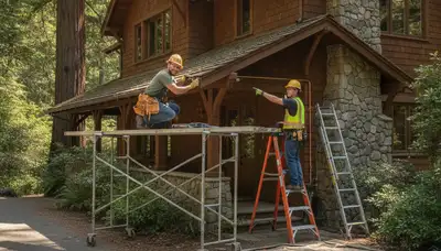San Jose, CA plumbing repair team fixing a residential pipe leak with professional tools