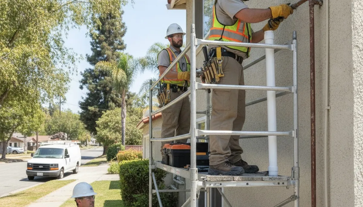 San Jose, CA plumbing repair team providing fast leak and pipe repair services