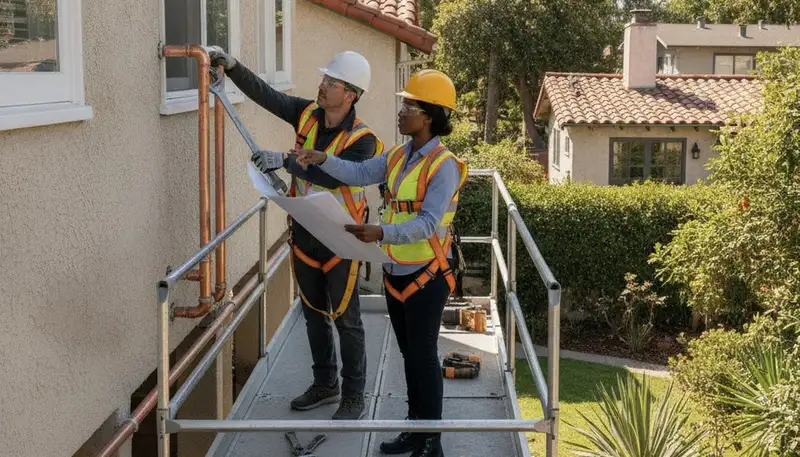 San Jose, CA plumbing repair technicians servicing residential and commercial plumbing systems
