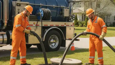 San Jose, CA plumber provides septic pumping service for local homes and businesses