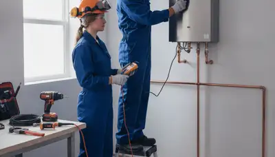 Tankless water heater service in San Jose, CA for on-demand hot water repairs and installation