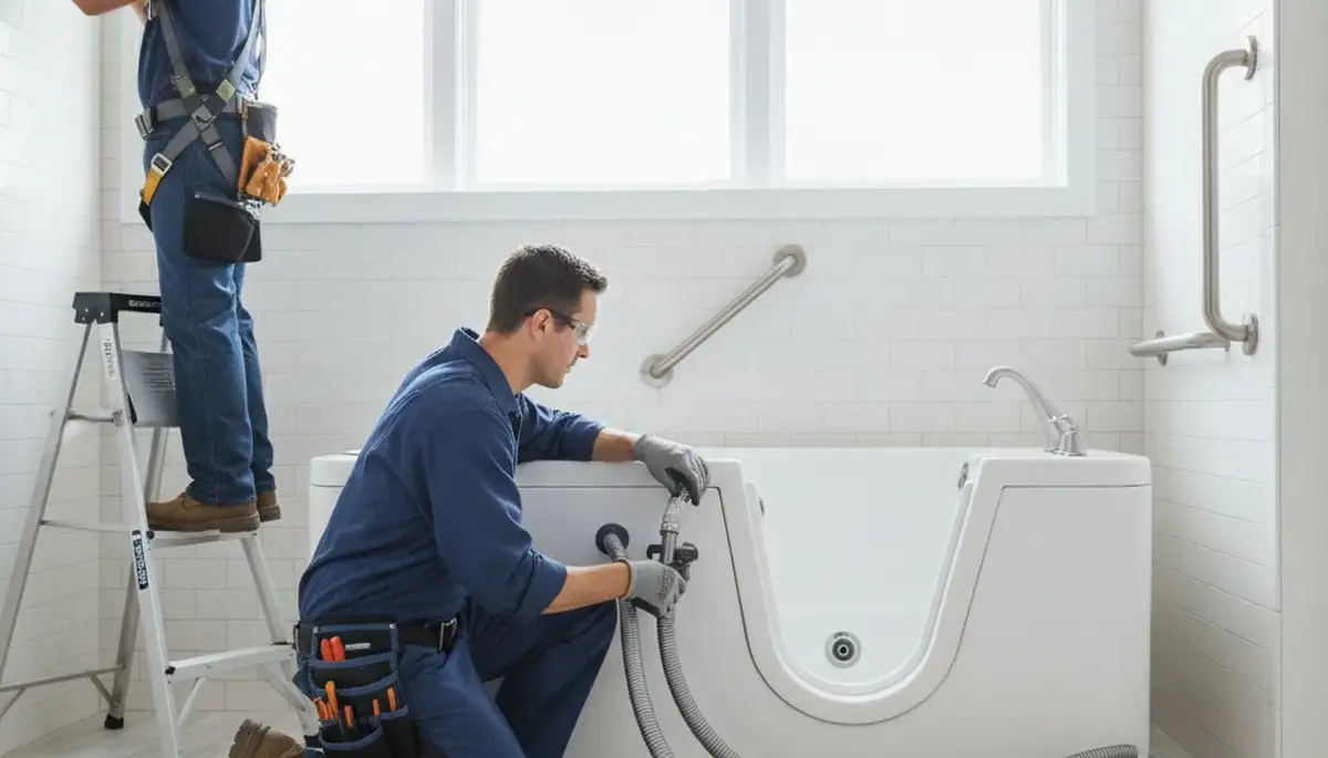 Walk in tub installation for San Jose, CA homes by On Call Plumbers